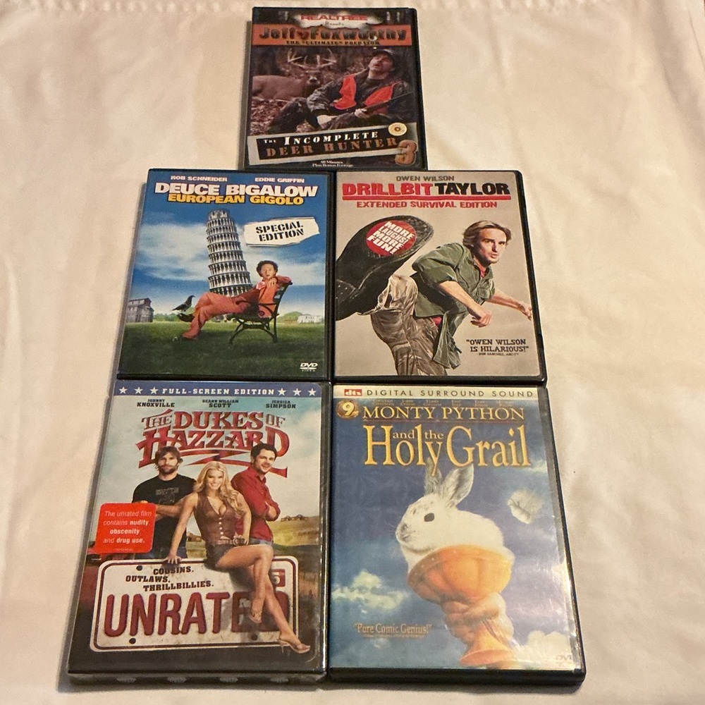 Classic Comedy DVD Collection - set of 5